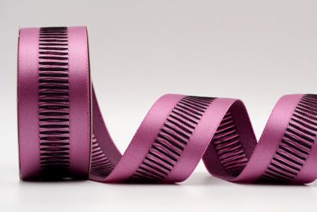 Розовая лента с дизайном в виде разорванной ткани_K1755-2-224-C